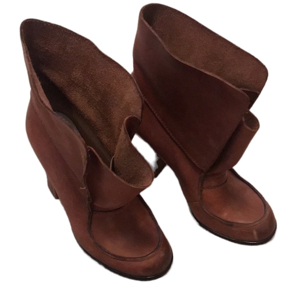 RARE Maison Martin Margiela Line 22 Open Flap Ankle Boot. Sz. 7.5/37.5 - Picture 8 of 11